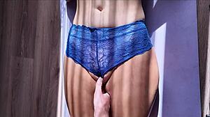 Tight Shaved Teen Pussy Oiled Massaged By Monster Cock