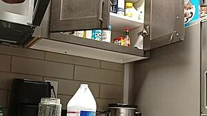 Cubby Teacher Shows Off Cute Ass