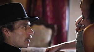 yo these two horny nympho lesbians are getting fucked hard by the priest lol