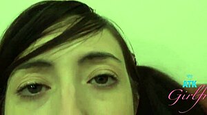 tifa quinn cums from my tongue pov