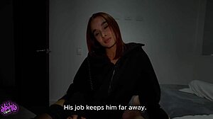 Stepmom caught sucking stepson's big cock pov, then bends for anal creampie in tight wet pussy.