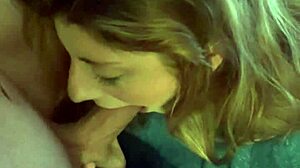 horny milf takes hubby's throbbing cock deep for hot cumshot