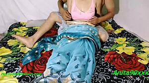 hot indian girlfriend bent over doggystyle webcam fuck on ranch moaning