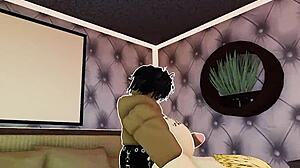 Android 18's Secret BBC Roblox Hookup