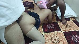 desi wife shares romantic threesome licking pussy mfm homemade 😍🔥