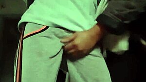 Our clothes-on fuck builds to explosive mutual orgasm passion!