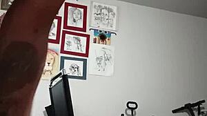 Cubby Teacher Shows Off Cute Ass