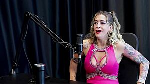 depressed ex-prostitute julia fontanelli bares see-through red lingerie for interracial domination interview