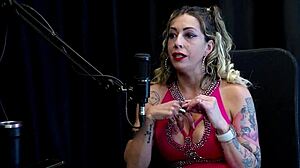 depressed ex-prostitute julia fontanelli bares see-through red lingerie for interracial domination interview