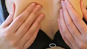 i got stuck in wardrobe but she gave me epic close-up blowjob cumshot