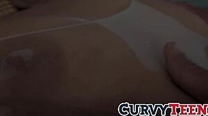 suggestive blonde babe hadley viscara preps for cunt drilling