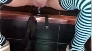 latina big ass brunette masturbates then fucks friend voyeur style