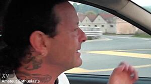 Tattooed Italian MILF Double Anal Orgy Cum Mouth Gangbang