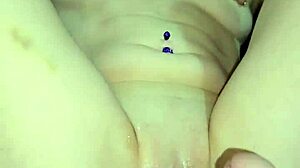 TOY WON'T FIT BUT HUBBY'S FIST Gapes Shaved Milf Pussy Squirting Pierced Nipples!