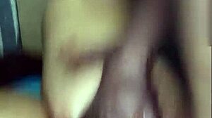 Who bangs creamy ebony milf wet pussy?