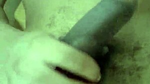 Monster cock struggles hard after abs workout routine