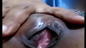 Asian Housewife Cums Hard on Video Call Sex Date