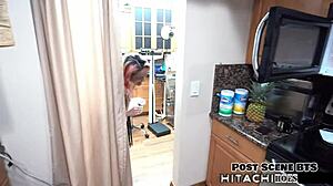 Lesbians forcing hitachi orgasms on you prisoner channy?