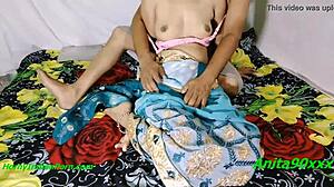 hot indian girlfriend bent over doggystyle webcam fuck on ranch moaning