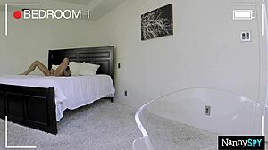 boss makes amia miley swallow monster cock to save job