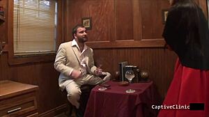 Aria Rose Spanked Spread Latex Nurse Patient Humiliation