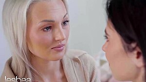 perfect babe lilly bella scissors with blonde college gf 😍👭💦