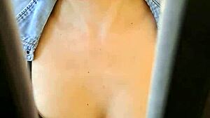 i got stuck in wardrobe but she gave me epic close-up blowjob cumshot