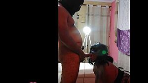 Tall Busty BBW Moans Loud Titfuck Phone Vid Part 4