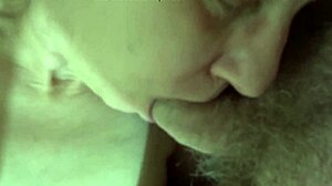 Giggling Wife Sucks Cock While I Tease Her Clit FB1