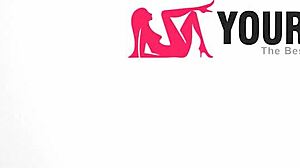 Office Blonde Fuck Doll Takes Monster Cock Toys