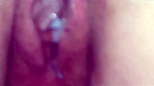 Chubby mature housewife rides huge cock dripping wet until massive creampie explosion in homemade vid