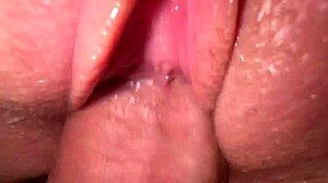 Close-Up Wife Fuck Cums Four Times Squirting