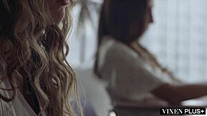 maitland ward teaches students dark blowjob and doggystyle lesson