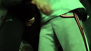 Our clothes-on fuck builds to explosive mutual orgasm passion!