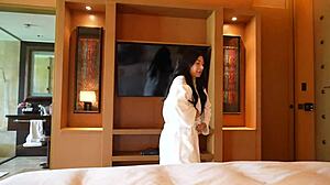 Big Tits Latina Stepsis Caught Naked