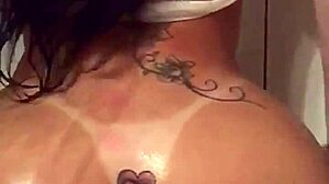 angel lima shaves her shaved pussy smooth in the bath 😘 milf big tits