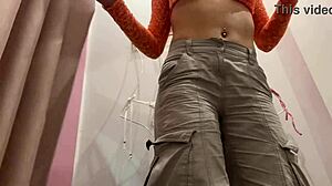 Hot Latina Caught Trying Bikini Perfect Tits Big Ass!