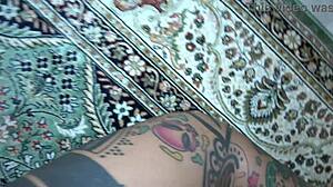 Arab Stepmom Cheats Hard with Horny Stepson's Cock