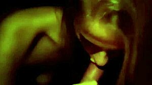 i dressed as vampire for halloween and took a facial cumshot