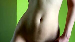 shaved skinny teen maiskii poses teasing pussy. fingering homemade moans beg which fuck position