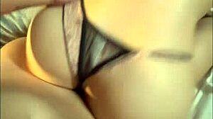 Skinny ebony latina ass tempts in tight lingerie reveal
