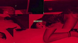 husband watches me fuck wildly with skinny teen wife creampie!