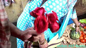 old indian couple's first dirty talk pussy fuck on valentines