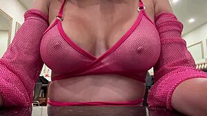 Italian milf artemisia, watch my huge tits bounce wild for you!