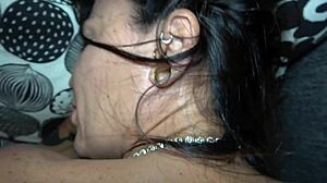 Arab Stepmom Cheats Hard with Horny Stepson's Cock