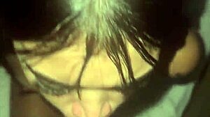 skinny 18+ top model teen gags on monster cock deepthroat cumshot facial