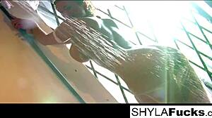A Rare Erotic Solo Masturbation by Sexy Big Tits Shyla Stylez