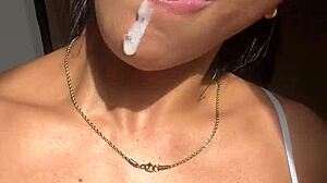 big booty brunette scores with stepbro homemade! 🍑😈 nysdel