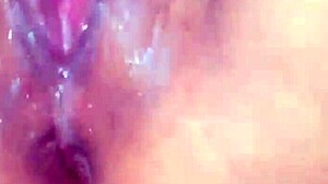 latina masturbates solo sexy webcam squirt 💦😈