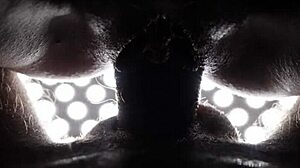 Watch her juicy wet pussy take rough close-up pounding